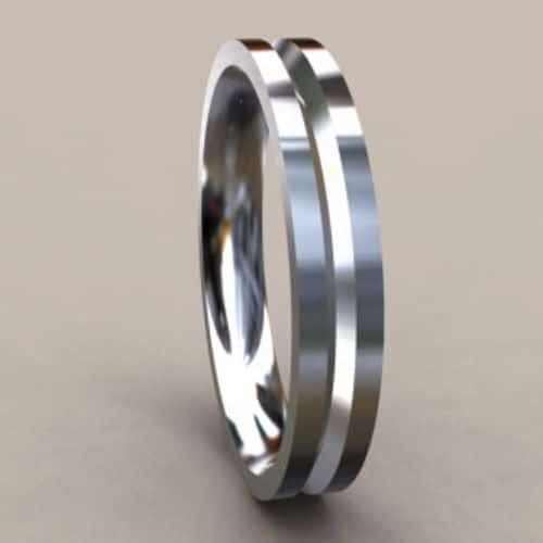 Platinum wedding rings price in dubai